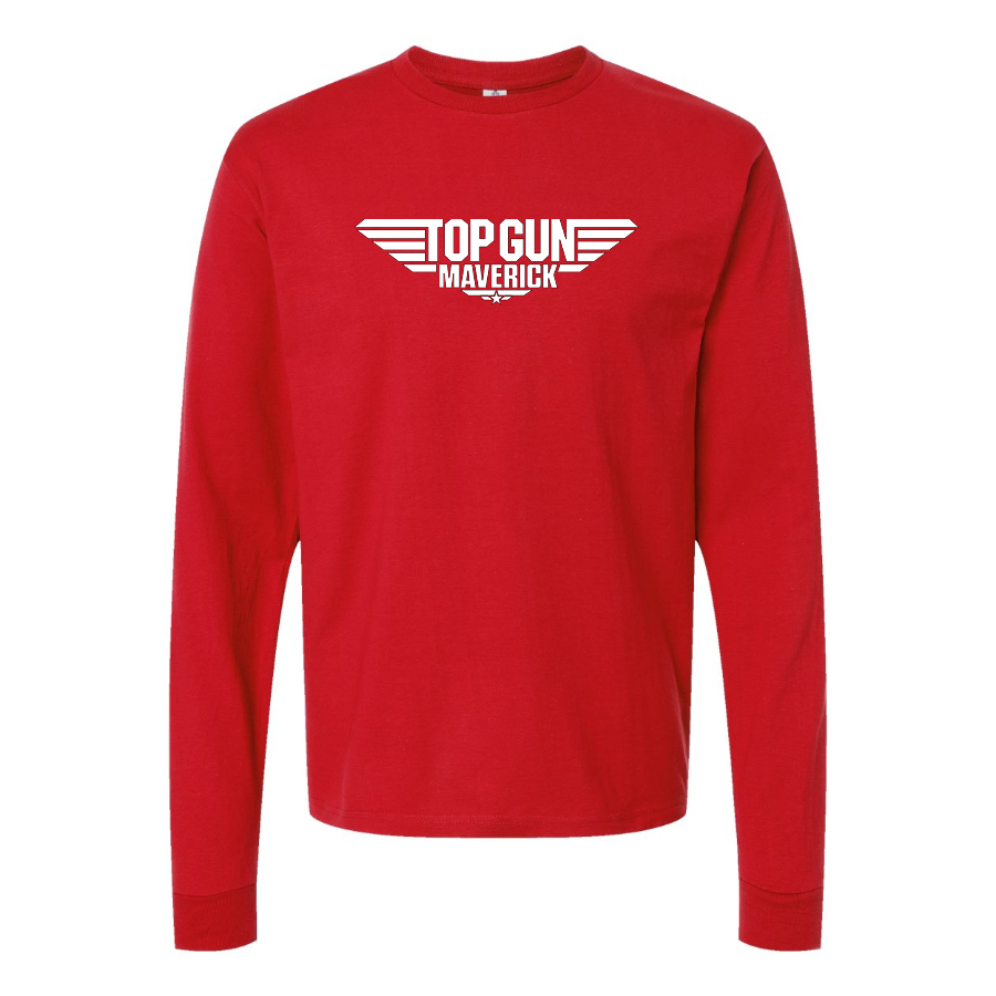 Youth Kids Top Gun Maverick Movie Long Sleeve T-Shirt