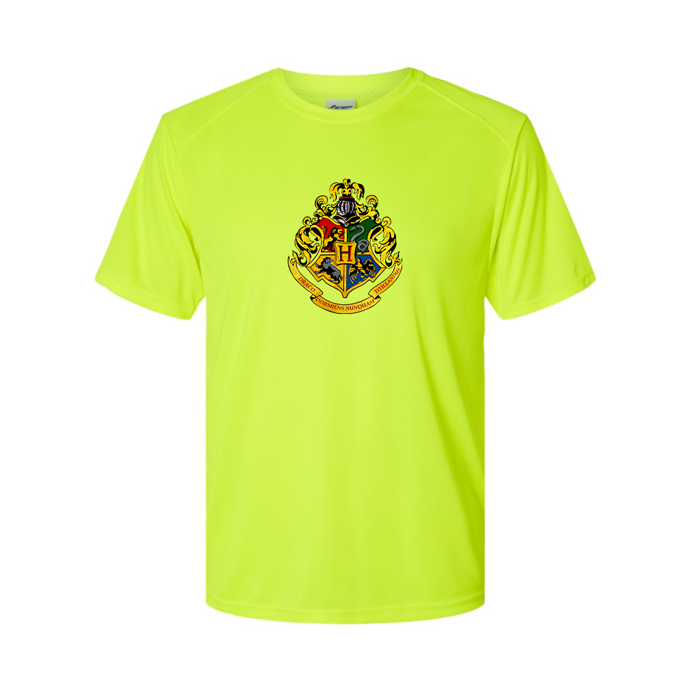 Men's Hogwarts Emblem Harry Potter Movie Performance T-Shirt