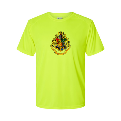 Men's Hogwarts Emblem Harry Potter Movie Performance T-Shirt