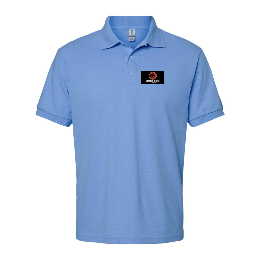 Men's Jurassic World Dominion Movie Dry Blend Polo