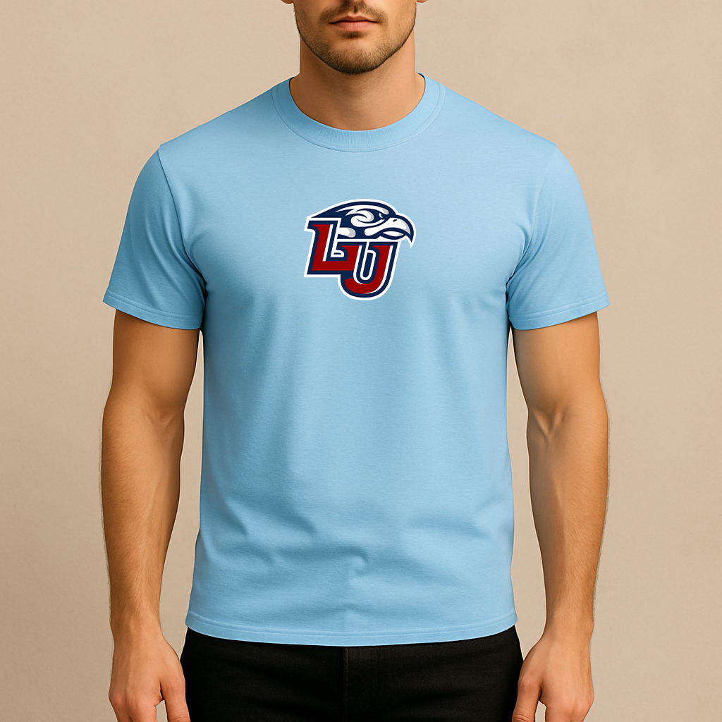 Men's Liberty Flames Logo Cotton T-Shirt