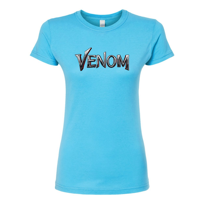 Women's Venom Movie Round Neck T-Shirt