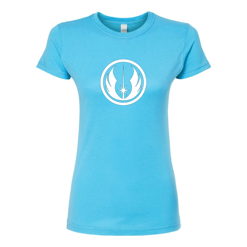 Women's Jedi Star Wars Movie Round Neck T-Shirt