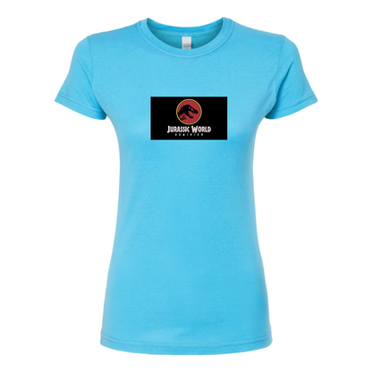 Women's Jurassic World Dominion Movie Round Neck T-Shirt