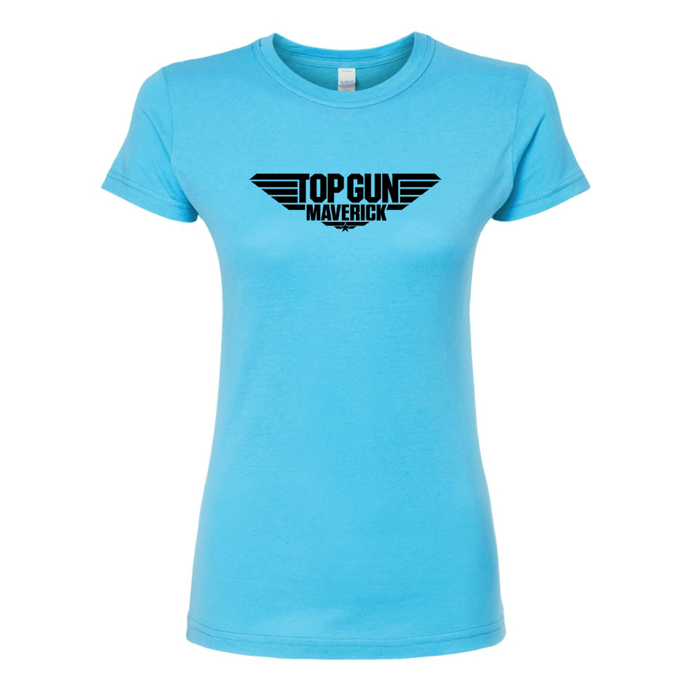 Women's Top Gun Maverick Movie Round Neck T-Shirt