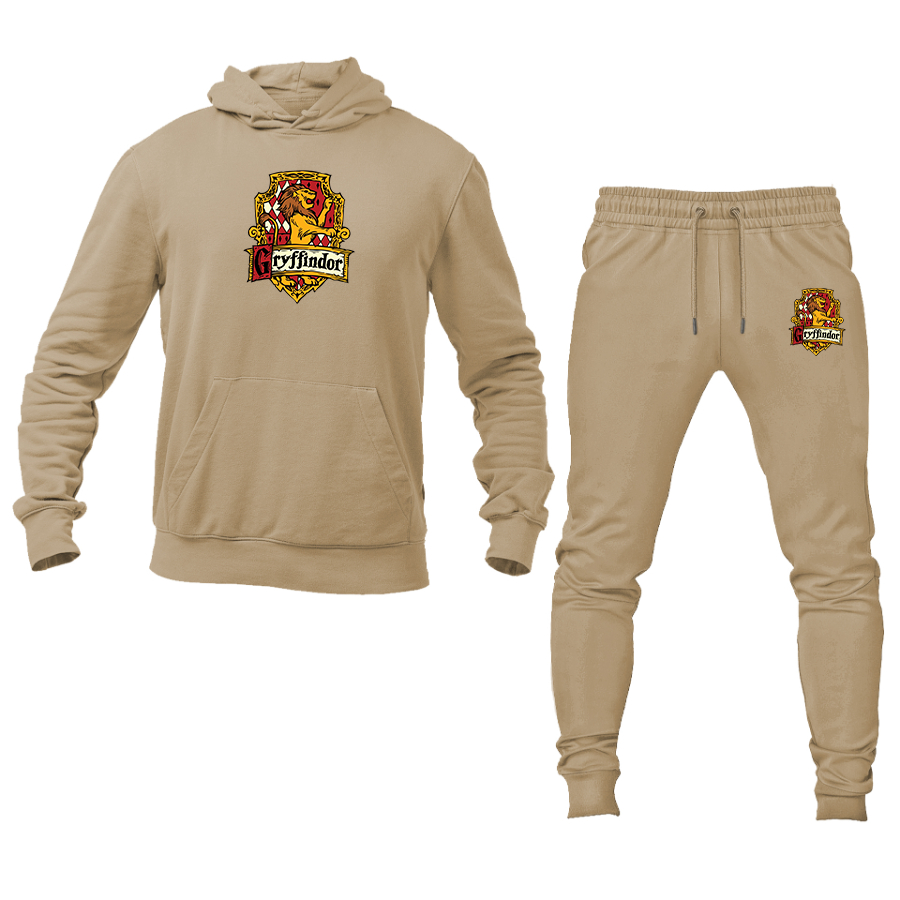 Men's Gryffindor Harry Potter Movie Team Hoodie Joggers Set