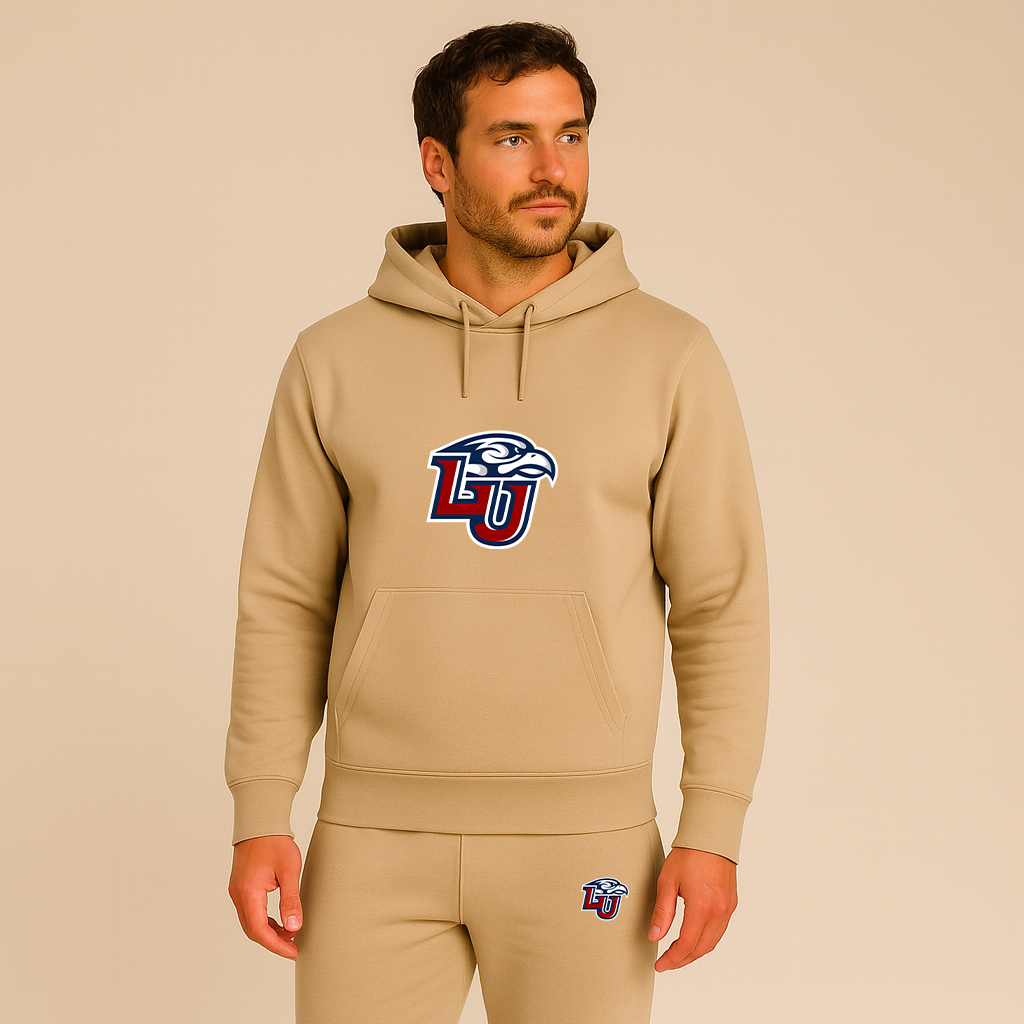 Men's Liberty Flames Logo Hoodie Joggers Set