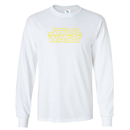 Youth Kids Star Wars Movie Long Sleeve T-Shirt