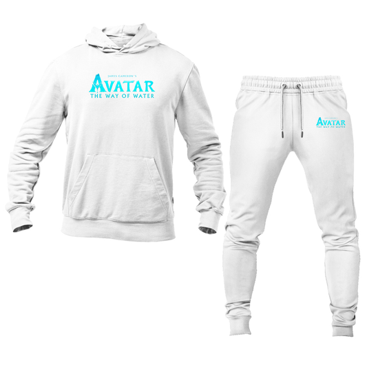 Men's James Cameron Avatar Movie The Way of Water Hoodie Joggers Set