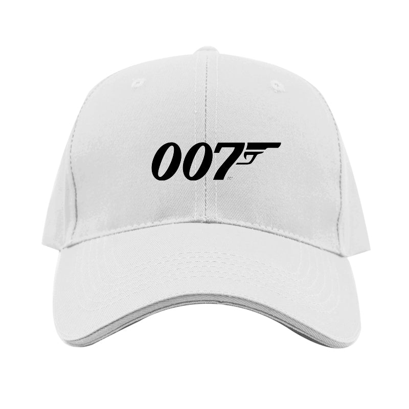 007 James Bond Movie Dad Baseball Cap Hat