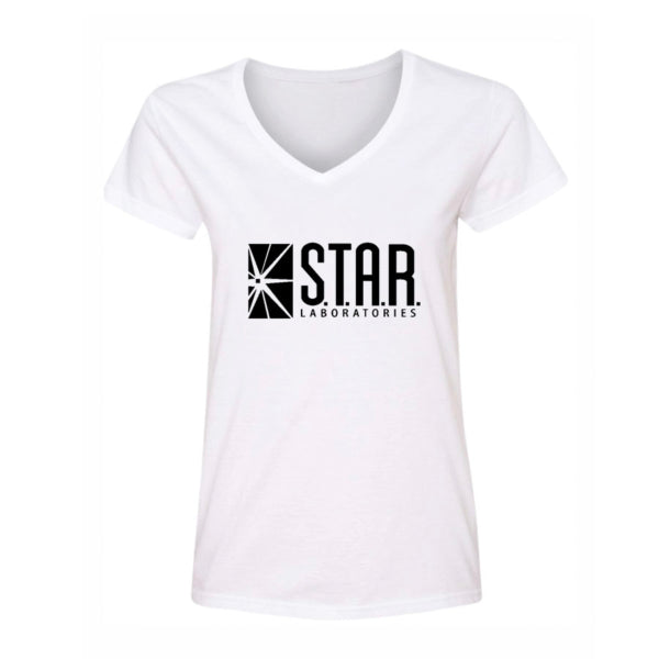 Women's Star Laboratories Star Lab S.T.A.R Movie V-Neck T-Shirt