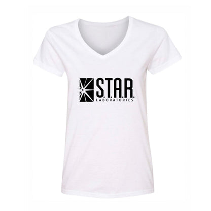 Women's Star Laboratories Star Lab S.T.A.R Movie V-Neck T-Shirt