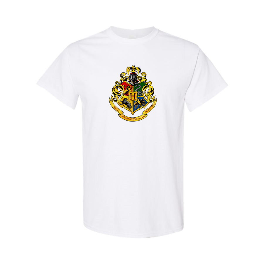 Youth Kids Hogwarts Emblem Harry Potter Movie Cotton T-Shirt