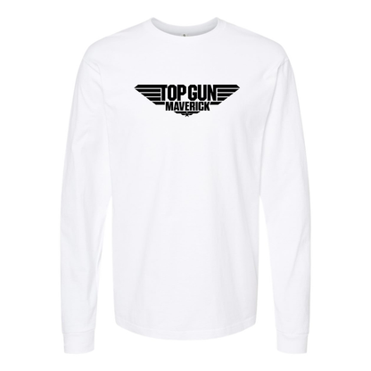 Youth Kids Top Gun Maverick Movie Long Sleeve T-Shirt