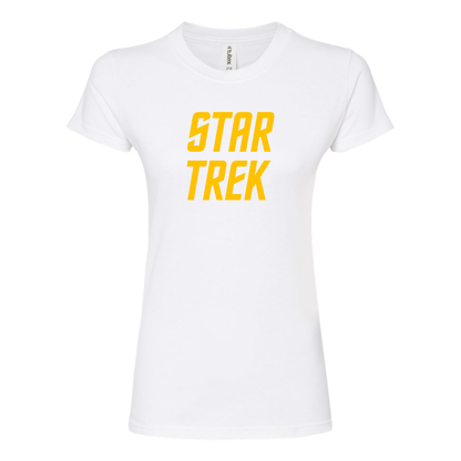 Women's Star Trek Movie Round Neck T-Shirt