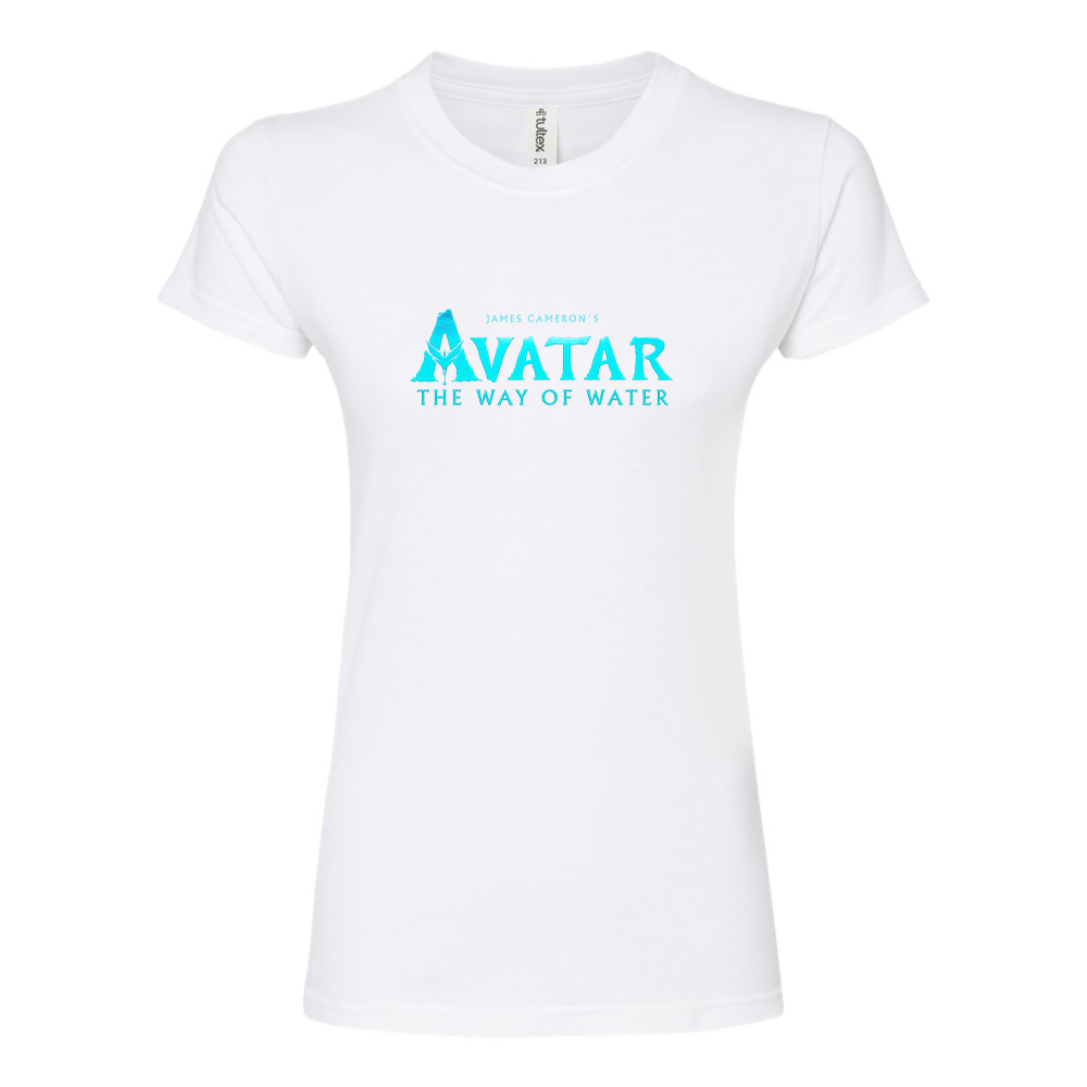 Women's James Cameron Avatar Movie The Way of Water Round Neck T-Shirt