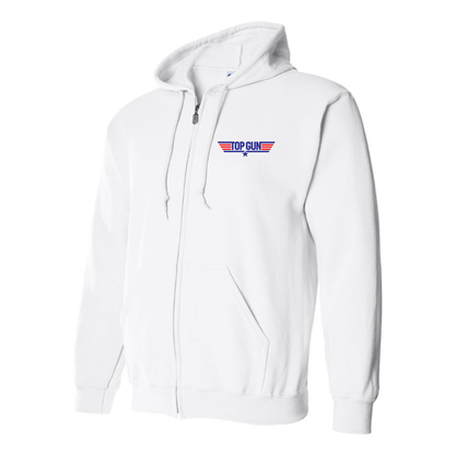 Men's Top Gun Classic Movie Zipper Hoodie