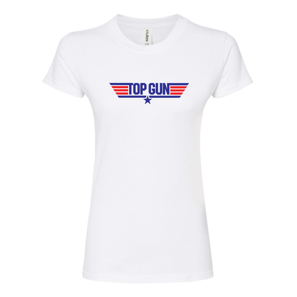 Women's Top Gun Classic Movie Round Neck T-Shirt