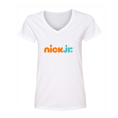 Women's Nick Jr Movie Show V-Neck T-Shirt