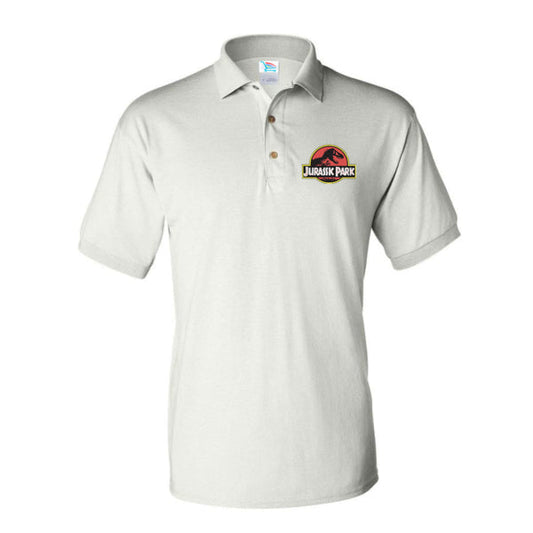 Men's Jurassic Park Movie Dry Blend Polo