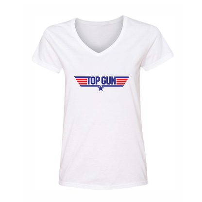 Women's Top Gun Classic Movie V-Neck T-Shirt