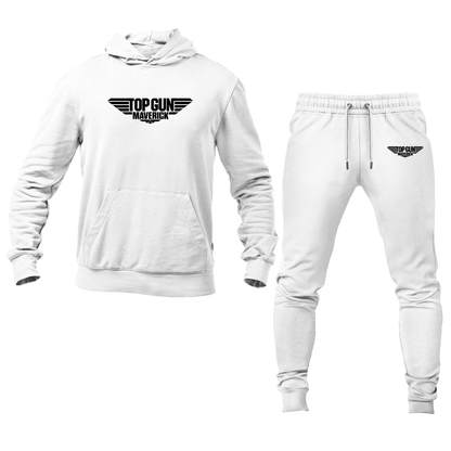 Men's Top Gun Maverick Movie Hoodie Joggers Set