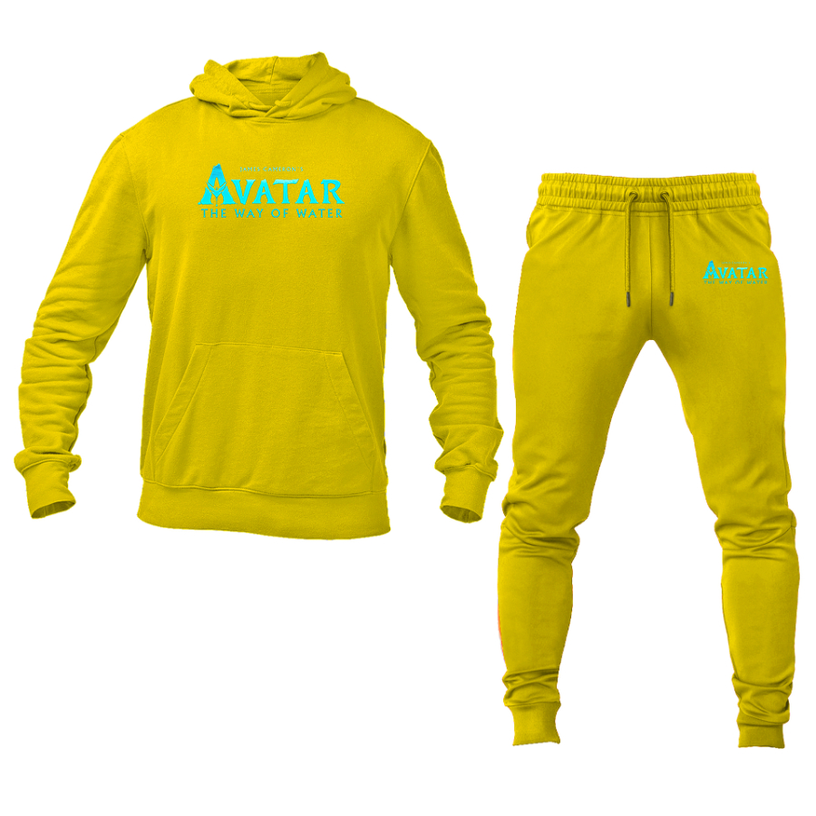 Men's James Cameron Avatar Movie The Way of Water Hoodie Joggers Set