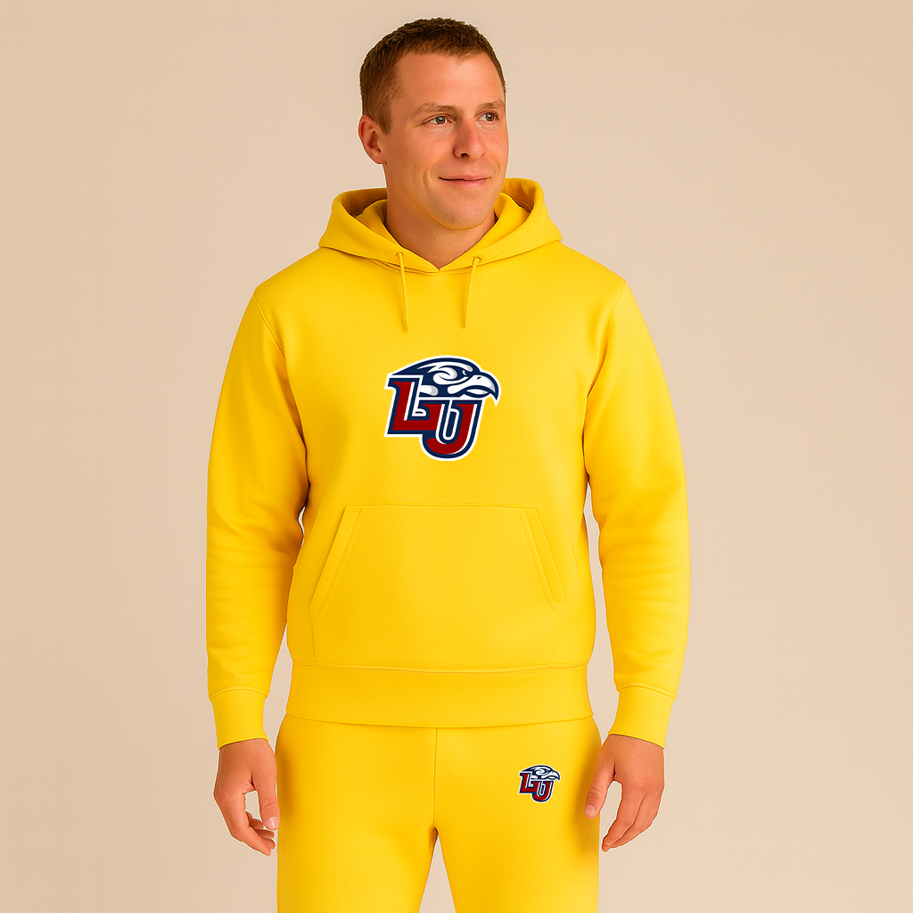 Men's Liberty Flames Logo Hoodie Joggers Set